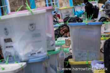Scuffles at Kenya election count centre after presidential poll - Harrow Times
