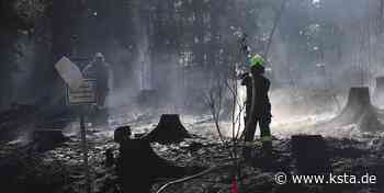 Windeck: Waldbrand gelöscht – K55 bleibt gesperrt - Kölner Stadt-Anzeiger