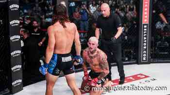 Bellator 284 video: Aaron Jeffery quickly TKOs Austin Vanderford - MMA Junkie