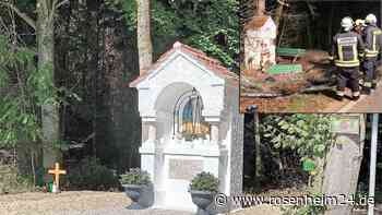 Schmidlehen-Kapelle nach Unfall restauriert - Feierliche Einweihung am Montag