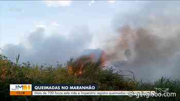 Focos de queimadas atingem zona urbana em Imperatriz - Globo