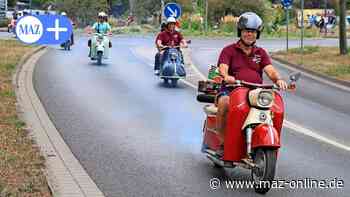 So war das IWL-Motorrollertreffen in Ludwigsfelde - Märkische Allgemeine Zeitung