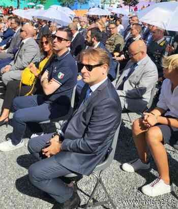 L’assessore regionale Marco Scajola alla commemorazione delle vittime del crollo del Ponte Morandi - Riviera24