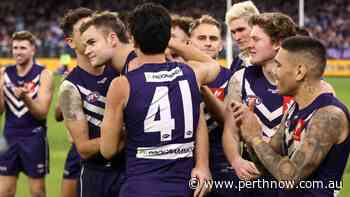 Western derby 55: Fremantle ruckman Sean Darcy wins maiden Glendinning–Allan Medal in dominant fashion - PerthNow