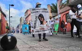 Familiares de desaparecidos marchan de manera pacífica - El Sol de Cuernavaca