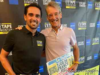 Nick Lees: Cycling world's Alberto Contador in Edmonton for L’Etape race