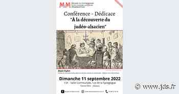 Conférence-dédicace "À la découverte du judéo-alsacien", Conférences Marmoutier : date, horaires, tarifs - Journal des spectacles