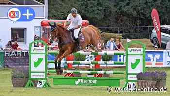 Jörg Naeve Landesmeister im Springen vor Robin und Volkert Naeve