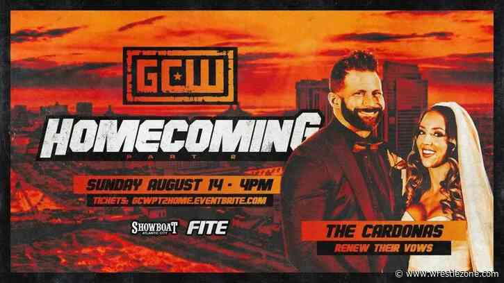 GCW Homecoming Part 2 Results (8/14): The Cardonas Renew Their Vows, More