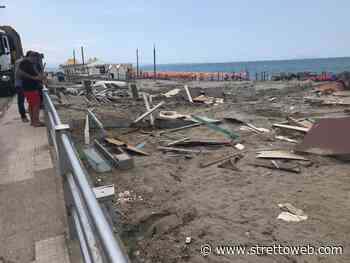 Messina, addio ad un altro ecomostro: demolito l’ex lido Sahara a Rodia | FOTO - StrettoWeb