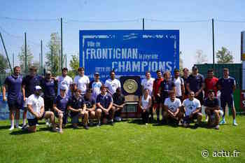 Frontignan : les espoirs du MHR et le bouclier de Brennus de passage au Thau Rugby - Actu Rugby