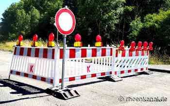 Aktuelle Verkehrsbehinderungen im Landkreis Schmalkalden-Meiningen Kw33 – Rhönkanal | Schafe Videos Online | - Rhönkanal