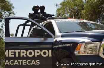 Detienen Metropol a sujeto que se había evadido del CERERESO de Fresnillo - Gobierno del Estado de Zacatecas