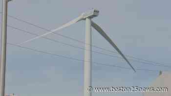 Blade falls off wind turbine in Gloucester - Boston 25 News