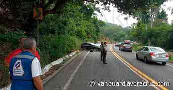 Conductor se durmió y terminó volcado sobre la carretera Papantla-Gutiérrez Zamora - Vanguardia de Veracruz
