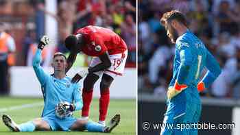 Dean Henderson shines for Nottingham Forest as David de Gea experiences Manchester United struggles - SPORTbible
