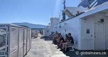 BC Ferries cancels pair of Vancouver-Nanaimo sailings over crew shortage - Global News