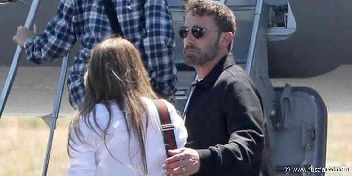 Jennifer Lopez & Ben Affleck Take A Trip To NYC With Their Kids
