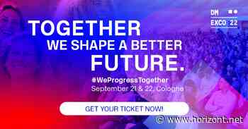 Anzeige. Digitalmesse: Live in Köln: #DMEXCO22 bringt Top-Player auf die Bühne