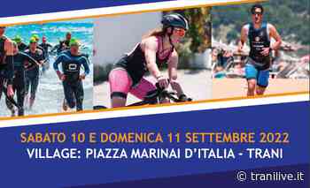 Trani Triathlon Sprint 2022: sabato 10 e domenica 11 settembre lo sport abbraccia la baia di Colonna - TraniLive