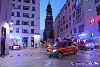 Brand in Dresdner Innenstadt | blick.de - Dresden - Blick.de