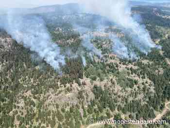 Evacuation orders rescinded as wildfire burns along B.C. Highway 3 - Hope Standard