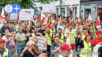 ContiTech Northeim: Demonstration der Gewerkschaft IG BCE gegen Schließung - Göttinger Tageblatt