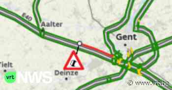 E40 opnieuw vrij richting kust na kettingbotsing in Nevele - VRT NWS