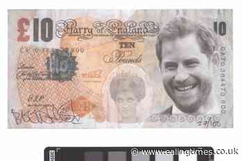 Exhibition of defaced currencies will include Harry and Meghan banknote - Ealing Times