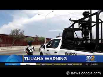 U.S. government: Think twice about traveling to Mexico - CBS New York