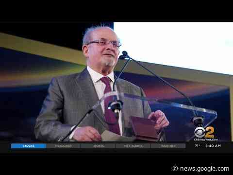 Gov. Hochul to visit education center after stabbing of Salman Rushdie - CBS New York