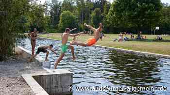 Augsburg: Eine neue Mauer macht den Sprung ins Luftbad möglich | Augsburger Allgemeine - Augsburger Allgemeine
