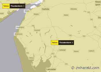 Thunderstorms arrive in Cumbria - The Cumberland & Westmorland Herald