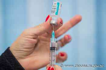 Covid: Canoas oferece todas as doses da vacina nesta segunda-feira (15) – Prefeitura Municipal de Canoas - Prefeitura Municipal de Canoas (.gov)