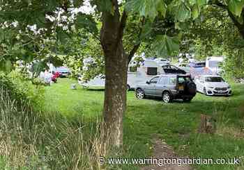 Travellers set up unauthorised caravan camp in Howley