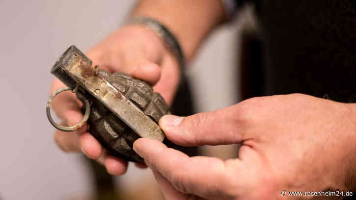 Fund einer Granate aus dem zweiten Weltkrieg am Schliersee sorgt für Großeinsatz
