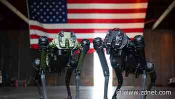 Space Force takes robot patrol dogs for a walk