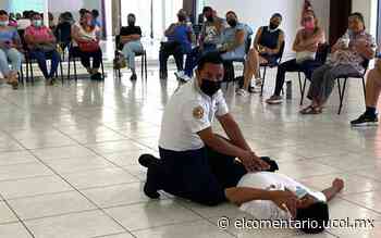 Capacitan en primeros auxilios a personal universitario de Manzanillo - El Comentario