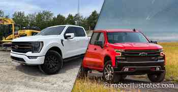2022 Ford F-150 Tremor vs. 2022 Chevrolet Silverado 1500 Trail Boss Spec Comparison - MotorIllustrated