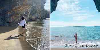 Canada's Gaff Point Trail Leads To A Secret Beach With Incredible Sea Caves To Explore - Narcity Canada