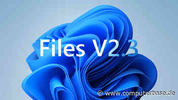 Files 2.3.7: Dateimanager für Windows 10 und 11 weiter optimiert