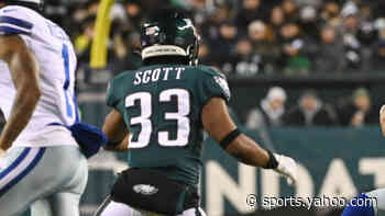 Eagles training camp 2022: Josiah Scott turning heads at safety - Yahoo Sports