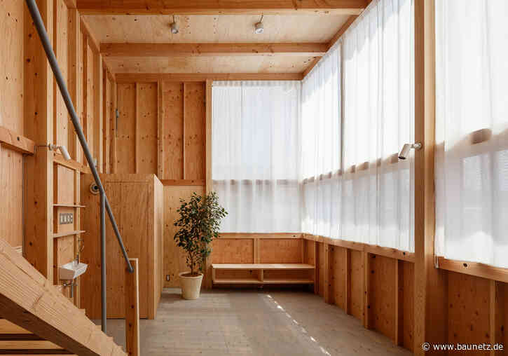 Leben in der Holzschatulle
 - Einfamilienhaus in Toyota von Nori Architects