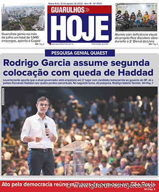 Jornal Guarulhos Hoje - Ed. 3503 - 12/08/2022 - Guarulhos Hoje