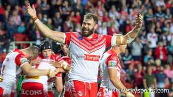 Super League: St Helens preserve unbeaten home record in 2022 despite Sione Mata'utia red card - Sky Sports