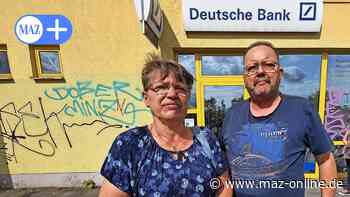 Wütende Anwohner: Deutsche Bank schließt SB-Stelle am Tschirchdamm - Märkische Allgemeine Zeitung