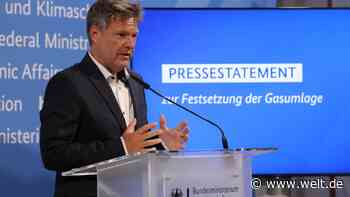 Gasumlage – Robert Habeck erklärt, wie teuer der Winter wird