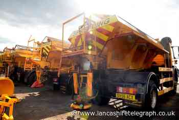 Blackburn with Darwen winter road gritting salt supply secure