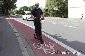 Test: Wie fährt es sich mit dem E-Scooter in Kulmbach? - Fränkischer Tag