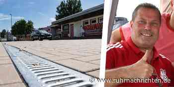 TuS Henrichenburg hat jetzt Weg aus Steinen - Vereinsheim und Kabine bleibt sauber - Ruhr Nachrichten